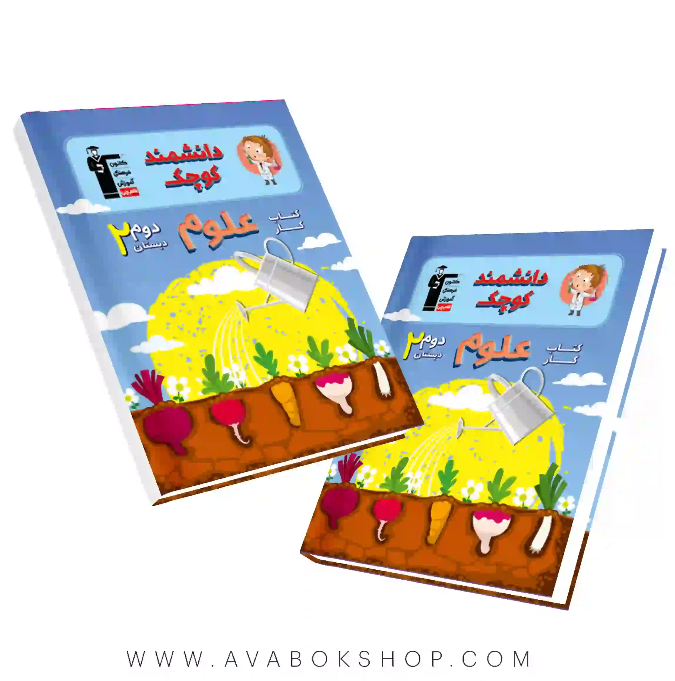 کتاب کار دانشمند کوچک علوم دوم قلم چی